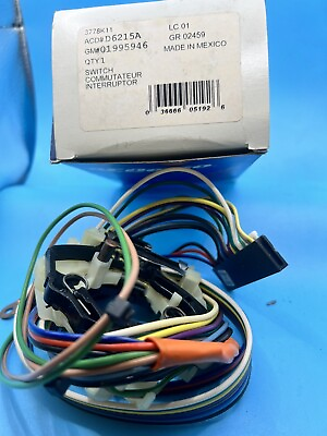 #ad Turn Signal Switch ACDelco GM Original Equipment D6215A 01995946 Free Shipping $29.99