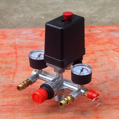 #ad Air Compressor Pressure Control Valve ManifoldAssembly Parts $35.36