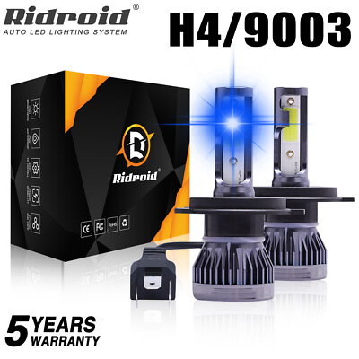 #ad For Motorcycle H4 8000K LED Hi Lo Beam Front Light Bulb Super Bright Headlight $11.29