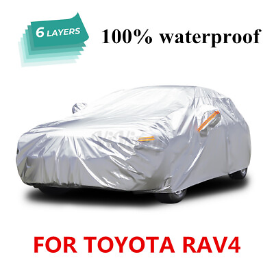 For Toyota RAV4 6 Layer SUV Full Car Cover UV Snow 100% Waterproof Dustproof YL $45.99