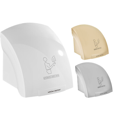 #ad Compact Automatic Hand Dryer 1200W 110V Commercial High Speed Hot Air Wiper $48.89