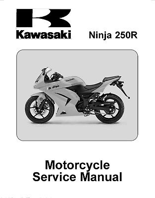 #ad Kawasaki service manual 2008 Ninja 250R $25.00
