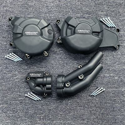 #ad For Yamaha MT07 FZ07 Tracer Scrambler Racing Engine Cover Protector Set $101.51