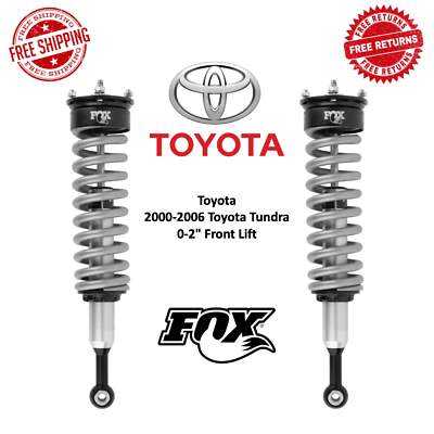 #ad Fox Performance Coil Over IFP Shock Pair For 00 06 Toyota Tundra 0 2quot; Front Lift $1084.42