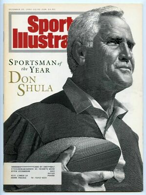 #ad Sports Illustrated December 20 1993 Sportsman of the year Don Shula $5.95