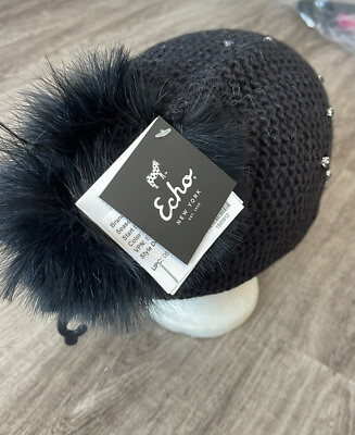 #ad Echo New York Ostrich Hat NEW $165 C $100.00
