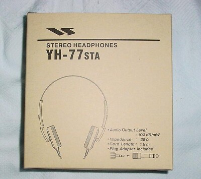 #ad YAESU Open Air Stereo Headphones YH 77STA Lightweight for Amateur Radio F S $68.33