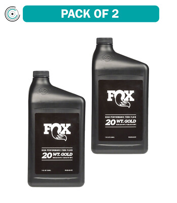 #ad Pack of 2 FOX 20 Weight Gold Bath Oil 32oz $24.00