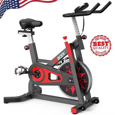 #ad Fitness Exercise Bike Indoor Cycling Stationary Bicycle Home Gym Cardio Workout $152.99