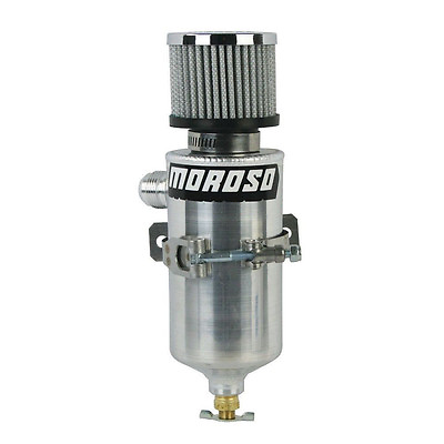 #ad Moroso Universal Race Oil Breather 12AN Catch Can Tank 85465 $135.99
