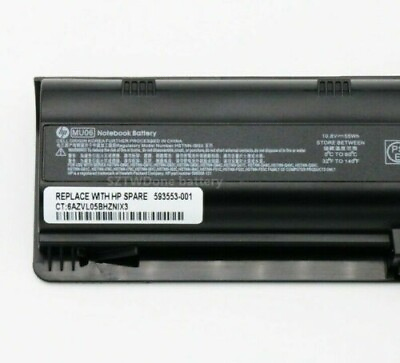 #ad Genuine OEM MU06 Battery for HP Pavilion CQ42 CQ62 G4 G6 G7 G62 593553 001 47WH $28.50