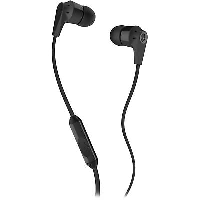 #ad Skullcandy Ink#x27;d 2.0 Earbuds in Black with Inline Mic New $11.99