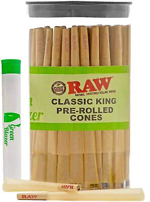 #ad RAW Cones Classic King Size: 100 Pack $25.99
