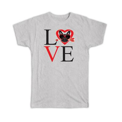 #ad Gift T Shirt : Love Frenchie French Bulldog Dog Pet Animal Valentines $24.99