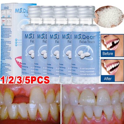 #ad Strong Teeth Tooth Repair Permanent Dental Cement Cavity Filling Kit Fake Teeth. $6.52