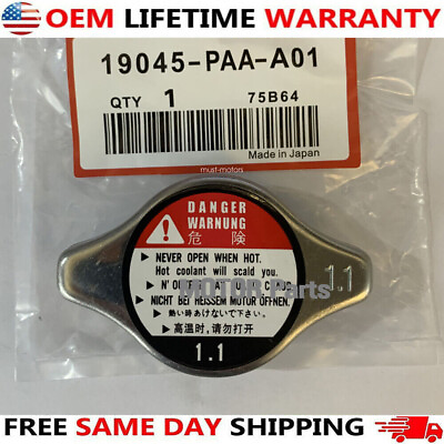 #ad Genuine OEM Cooling Radiator Cap 19045 PAA A01 For Accord Civic Acura CL TL USA $6.99