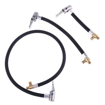 #ad Car Inflator Extension Hose Adapter for Standard Fine Thread Air Compressor $11.32