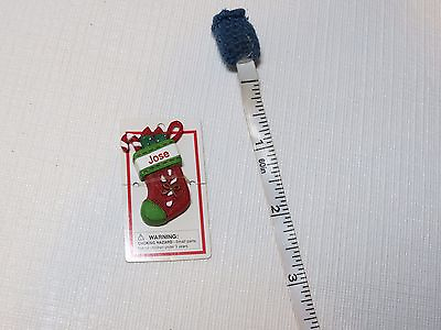 #ad Itsy Bitsy Stocking Ornament name Jose NEW MINI Ganz personalized Christmas gift $7.27
