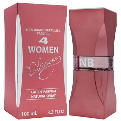 #ad Prestige 4 Women Delicious by New Brand perfume EDP 3.3 3.4 oz New In Box $10.80