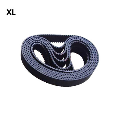 #ad XL Timing Belt Pitch 5.08mm Close Loop Rubber Synchronous Belt Width 10mm $5.15