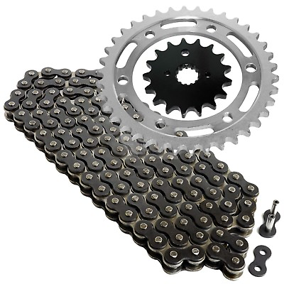#ad Black Drive Chain And Sprocket Kit for Suzuki TL1000S 1997 1998 1999 2000 $44.01