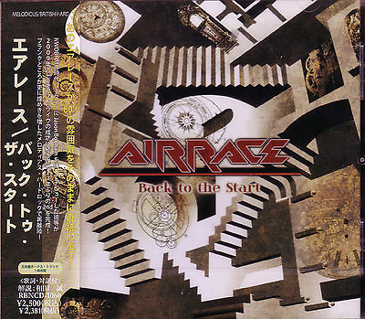 #ad AIRRACE Back To The Start 1 JAPAN CD More Mama#x27;s Boys Jason Bonham NWOBHM $19.99
