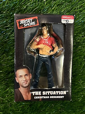 #ad MTV Jersey Shore Mike The Situation Christmas Ornament Kurt Adler 2011 New $32.39