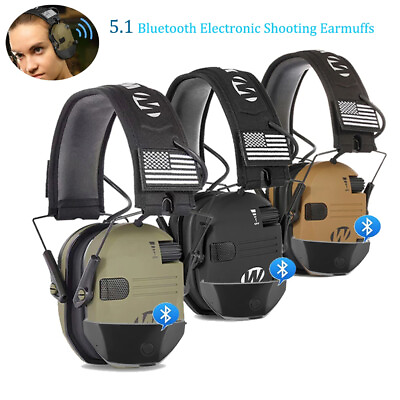 #ad Hearing Protection Ear Muffs Noise Reduction Shooting Range Cancelling Bluetooth $16.70