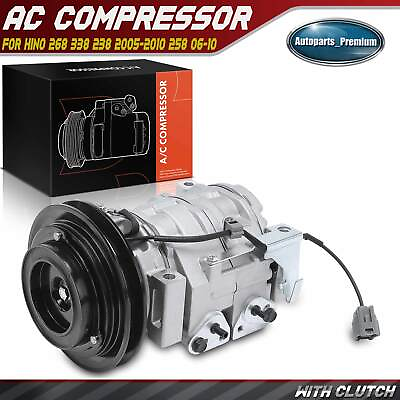 #ad NEW AC A C Compressors amp; Clutches for Hino 268 338 238 2005 2010 258 2006 2010 $105.99
