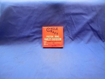 #ad HD Sportster 900cc 1957 69 Cycle Craft Piston Rings.040 NOS NP7994 $33.95