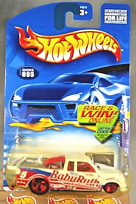 #ad 2002 Hot Wheels #95 Sweet Rides 1 4 CHEVY PRO STOCK TRUCK White w Red 5Sp China $8.50