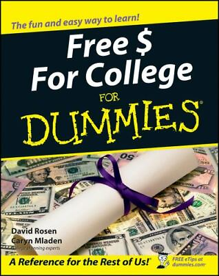 #ad Free $ for College for Dummies by Rosen David; Mladen Caryn $4.29