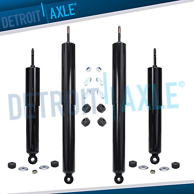 #ad 2WD Front amp; Rear Shock Absorbers Assembly for Ford E 150 E 250 E 350 Econoline $74.44