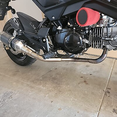 #ad For Honda Grom MSX125 13 24 Motorcycle Full Exhaust System Low Mount Header Pipe $95.99