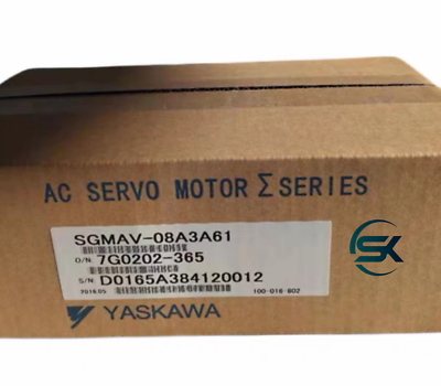 #ad 1PC YASKAWA SGMAV 08A3A61 Servo Motor SGMAV08A3A61 New In Box Expedited Shipping $485.00