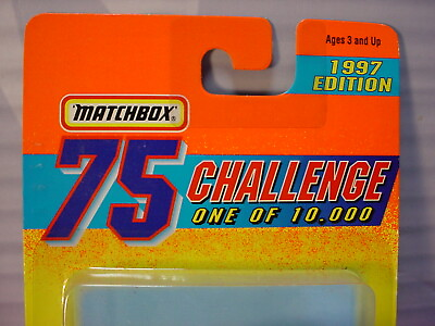 #ad Matchbox 75 Gold CHALLENGE one of 10000 ➽1997 EDITION ➽ Pick ➽ You Choose $7.75