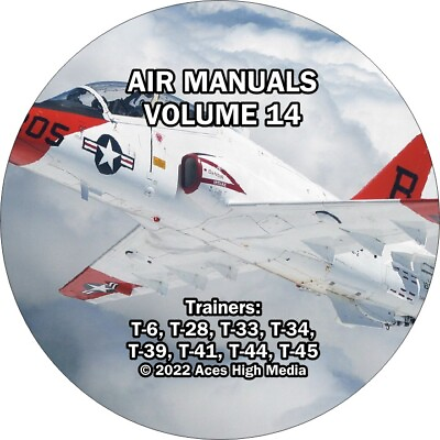 #ad Trainers Flight manuals on CD T 33 Harvard Goshawk Trojan and more $19.99