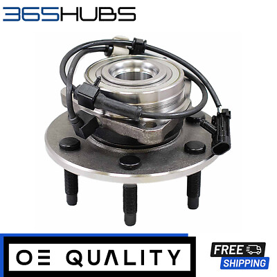 #ad 4WD Front Wheel Bearing Hub Assembly for 1999 2006 Silverado 1500 amp; Sierra 1500 $37.99