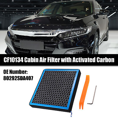 #ad No.80292SDA407 Car Cabin Air Filter Replacement for Honda Accord 03 20 1 Set $17.49
