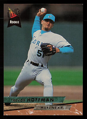 #ad 1993 Ultra Trevor Hoffman #378 Florida Marlins Baseball Card $0.99