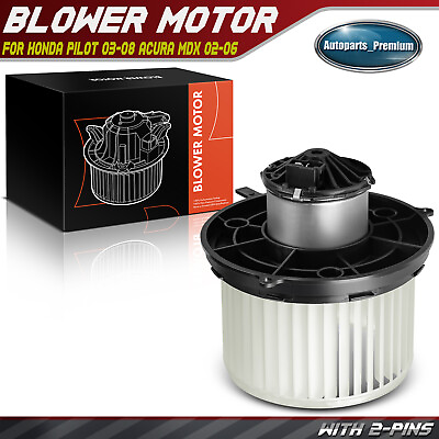 #ad Rear HVAC Heater Blower Motor w Fan Cage for Honda Pilot 03 08 Acura MDX 02 06 $32.49