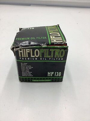 #ad NEW Hiflofiltro Premium Oil Filter HF138 *Free Shipping* $24.74