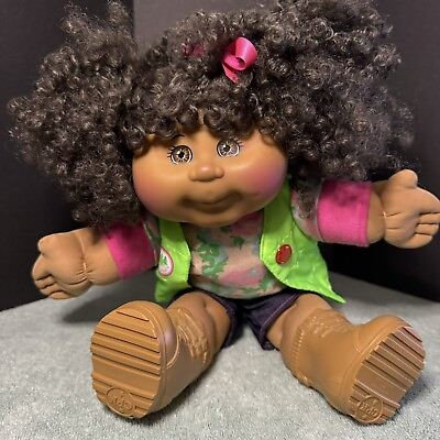 #ad CABBAGE PATCH KIDS BABYLAND PIGTAILS AFRICAN AMERICAN 16quot; KID DOLL $34.99
