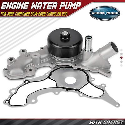 #ad Engine Water Pump for Jeep Cherokee 2014 2022 Chrysler 200 2015 2017 3.6L 3.2L $70.99