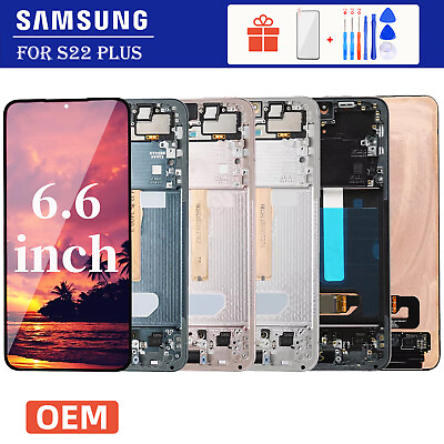 #ad OEM OLED For Samsung Galaxy S22 Plus S906 Display LCD Touch Screen Replacement $151.94