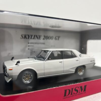 #ad Aoshima Dism 1 43 Nissan Skyline 2000Gt 1972 Yonmeri Gc110 Early El Custom White $134.51