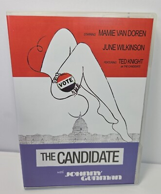 #ad The Candidate Johnny Gunman DVD Vinegar Syndrome Ted Knight Mamie Van Doren $23.44