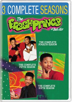 #ad The Fresh Prince Of Bel Air: Seasons 4 6 New DVD Gift Set Repackaged 3 Pac $23.64