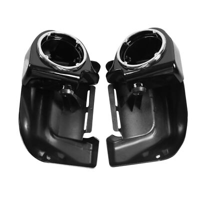 #ad 6.5quot; Speaker Box Pods Lower Vented Leg Fairings Fit For Harley Touring 1983 2013 $85.30