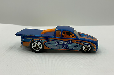 #ad Hot Wheels HW Drag Racers Chevy Pro Stock S10 Truck Satin Blue Die Cast $8.99